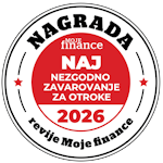 Najboljše nezgodno zavarovanje za otroke 2026 - Moje finance