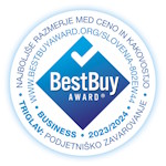 Best Buy Award - Business - SLOVENIA - 2023/2024 - 1. place in the category: Insurance services